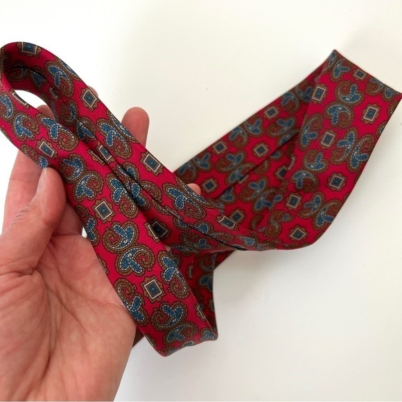 Vintage Liberty of London 100% Silk Tie Necktie - Picture 5 of 6